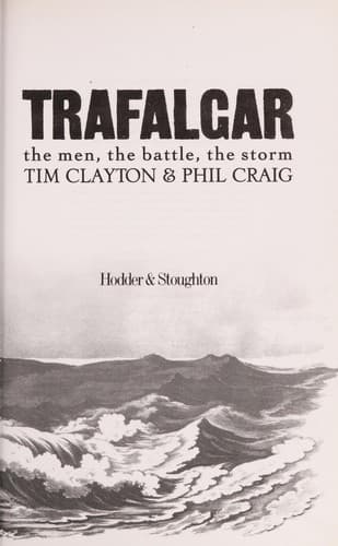 Cover of Trafalgar by Tim Clayton