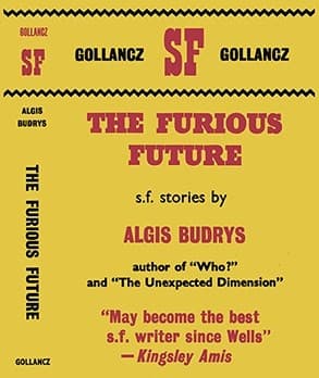 Cover of The furious future by Algis Budrys