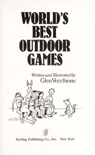 Cover of World's best outdoor games by Glen Vecchione
