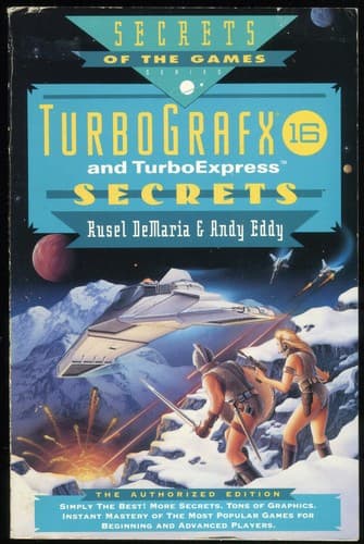 Cover of Turbografx-16 and TurboExpress Secrets by Rusel DeMaria