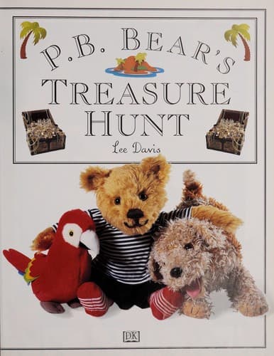 Cover of P.B. Bear's treasure hunt by Lee Davis