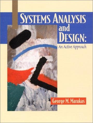 Cover of Systems Analysis and Deisgn by George M. Marakas