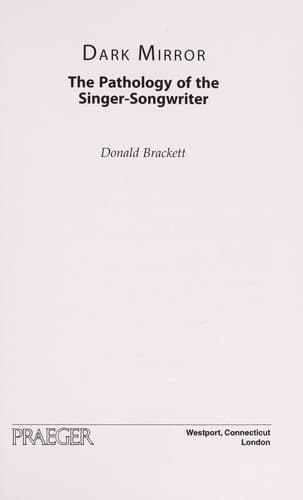 Cover of Dark mirror by Donald Brackett