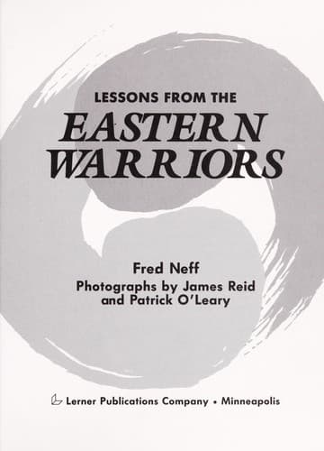 Cover of Lessons from the Eastern warriors by Fred Neff
