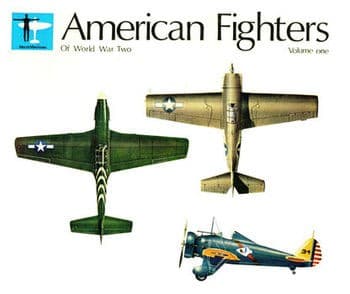 Cover of American fighters of World War Two by René J. Francillon