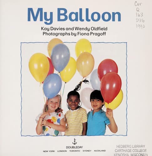 Cover of My balloon by Kay Davies