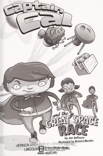 Cover of Captain Cal and the Great Space Race by Jan Dallimore
