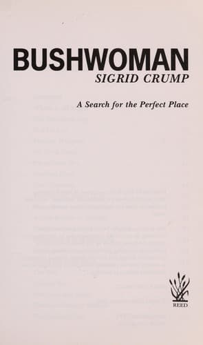 Cover of Bushwoman by Sigrid Crump