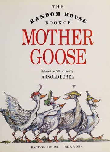 Cover of The Random House Book of Mother Goose by Arnold Lobel
