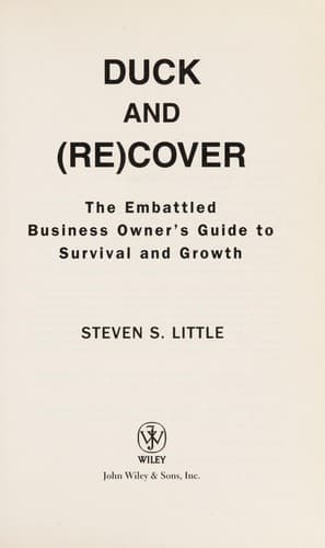 Cover of Duck and (re)cover by Steven S. Little
