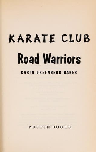 Cover of Road warriors by Carin Greenberg Baker