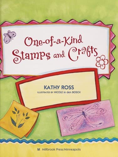 Cover of One-of-a-kind stamps and crafts by Kathy Ross