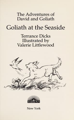 Cover of Goliath at the seaside by Terrance Dicks