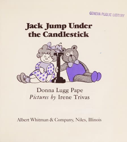Cover of Jack jump under the candlestick by Donna Lugg Pape