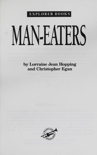 Cover of Man-eaters by Lorraine Jean Hopping
