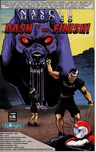 Cover of Dash to the finish! by Jeremy Diamond