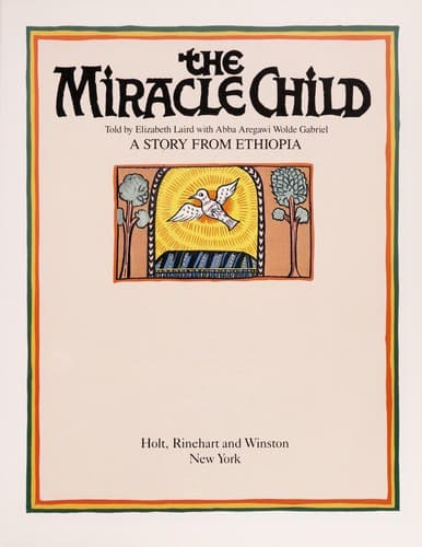 Cover of The Miracle Child by Elizabeth Laird