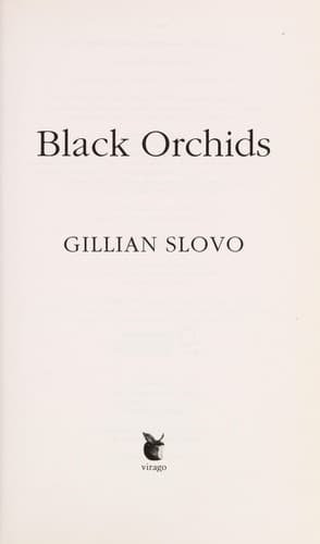 Cover of Black orchids by Gillian Slovo