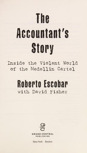 Cover of The accountant's story by Roberto Escobar Gaviria
