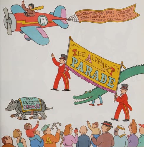 Cover of The Alphabet Parade by Seymour Chwast