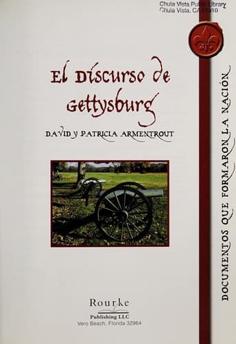 Cover of The Gettysburg Address by David Armentrout