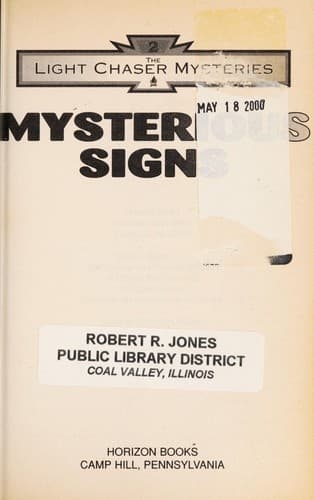 Cover of Mysterious signs by Mark Weinrich
