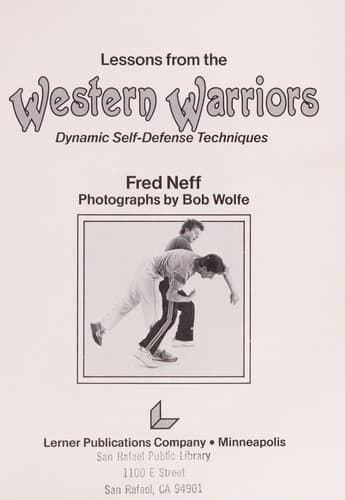 Cover of Lessons from the western warriors by Fred Neff