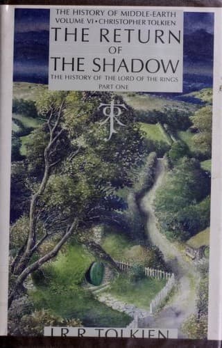 Cover of The Return of the Shadow by J.R.R. Tolkien