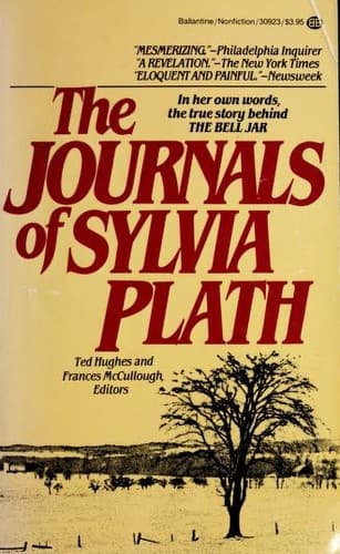Cover of The Journals of Sylvia Plath by Ted Hughes