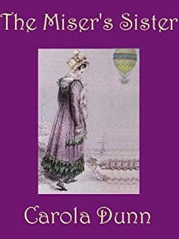 Cover of The Miser's Sister by Carola Dunn