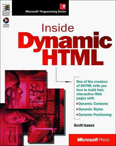 Cover of Inside Dynamic HTML by Isaacs, Scott