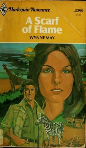 Cover of A Scarf of Flame by Wynne May