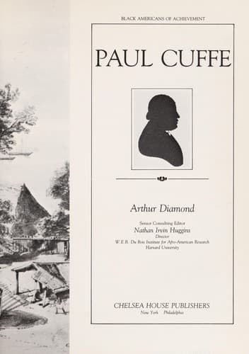 Cover of Paul Cuffe by Arthur Diamond