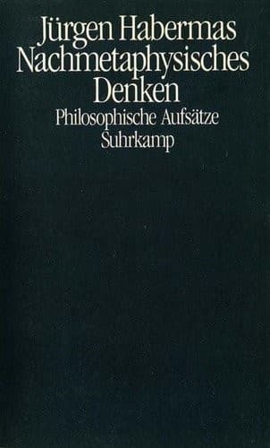 Cover of Nachmetaphysisches Denken by Jürgen Habermas
