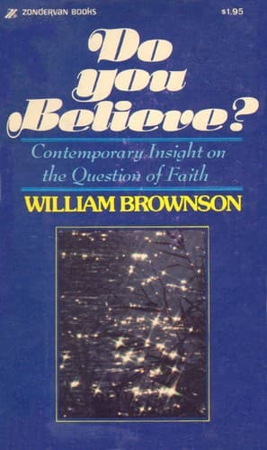 Cover of Do You Believe? by William Brownson