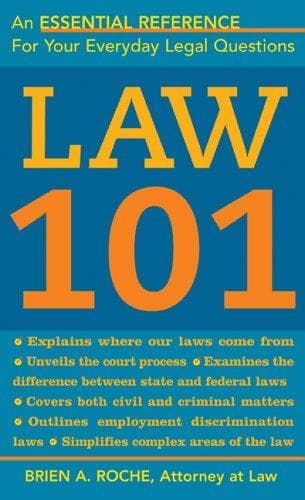 Cover of Law 101 by Brien A. Roche