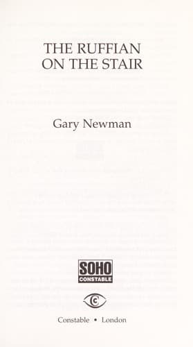 Cover of The ruffian on the stair by Gary Newman