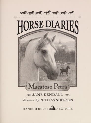 Cover of Maestoso Petra by Jane F. Kendall