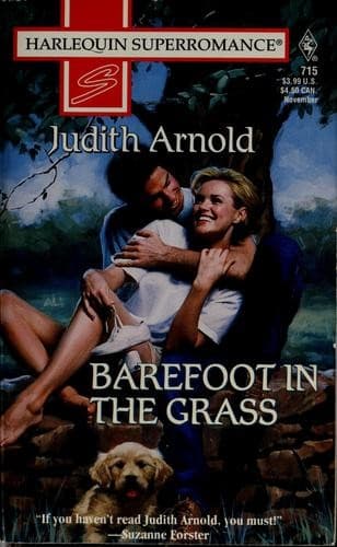 Cover of Barefoot in the grass by Judith Arnold