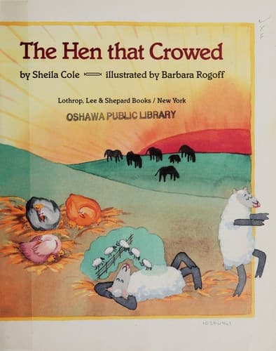 Cover of The hen that crowed by Sheila Cole