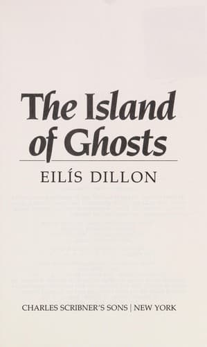 Cover of The island of ghosts by Eilis Dillon