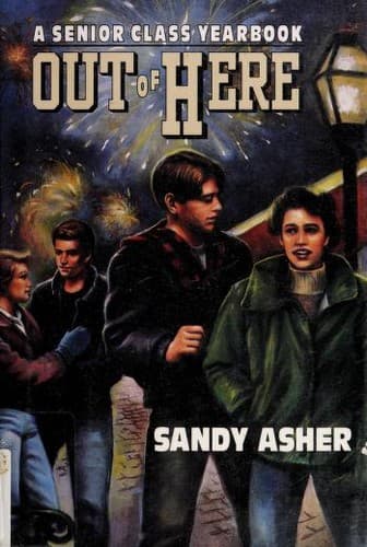 Cover of Out of here by Sandy Asher