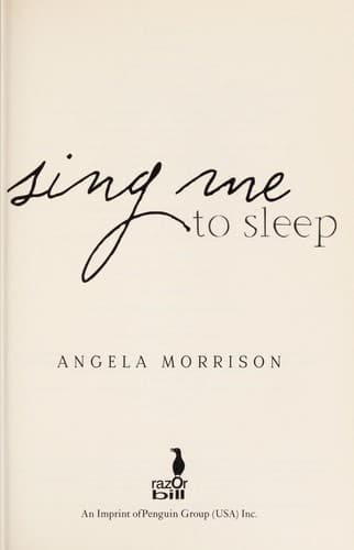 Cover of Sing Me to Sleep by Angela Morrison