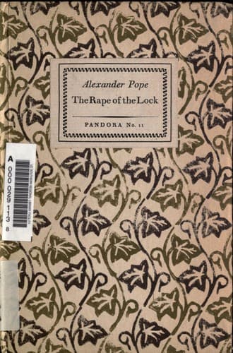 Cover of The Rape of the Lock by Alexander Pope