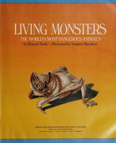 Cover of Living monsters by Howard Tomb