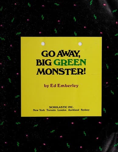 Cover of Go Away, Big Green Monster! by Ed Emberley
