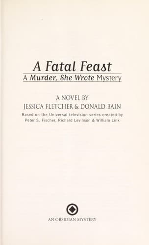 Cover of A fatal feast by Donald Bain