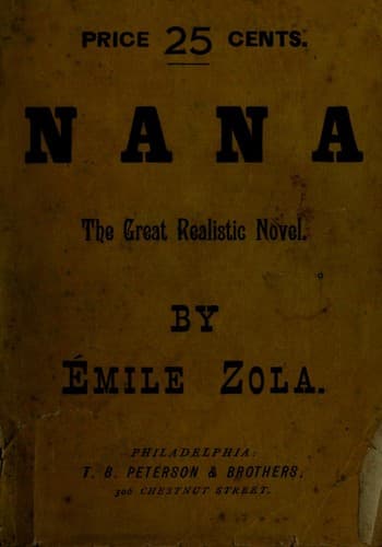 Cover of Nana by Émile Zola