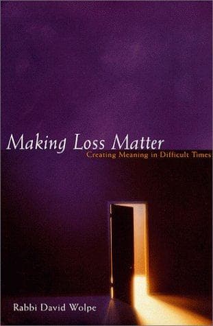 Cover of Making Loss Matter by David J. Wolpe