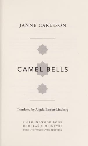 Cover of Camel bells by Janne Carlsson